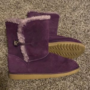 Purple Xhilaration Boots